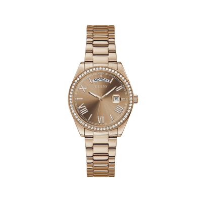 Product Γυναικείο Ρολόι Guess Gw0307L3 (36mm) Μεταλλικό Μπρασελέ Ροζ base image