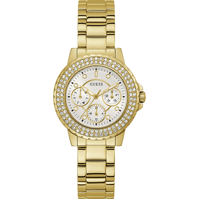 Product Γυναικείο Ρολόι Guess Gw0410L2 (35mm) Μεταλλικό Μπρασελέ Χρυσό base image