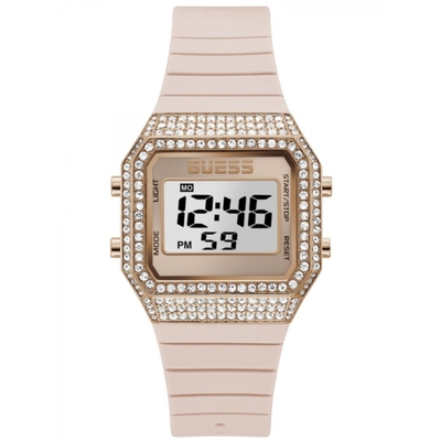 Product Γυναικείο Ρολόι Guess Gw0430L3 (39mm) Καουτσούκ Λουράκι Ροζ base image
