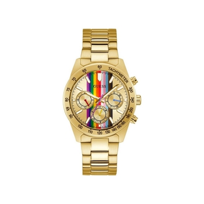 Product Ανδρικό Ρολόι Guess Gw0434G1 (44mm) Μεταλλικό Μπρασελέ Χρυσό base image