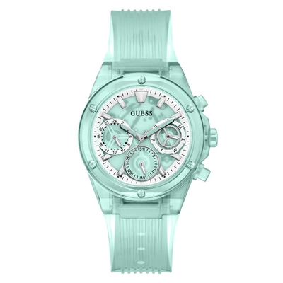 Product Γυναικείο Ρολόι Guess Gw0438L1 (39mm) Καουτσούκ Λουράκι Πράσινο base image