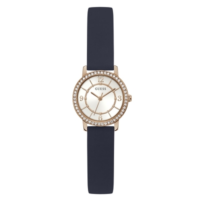 Product Γυναικείο Ρολόι Guess Gw0469L2 (28mm) Καουτσούκ Λουράκι Μαύρο base image