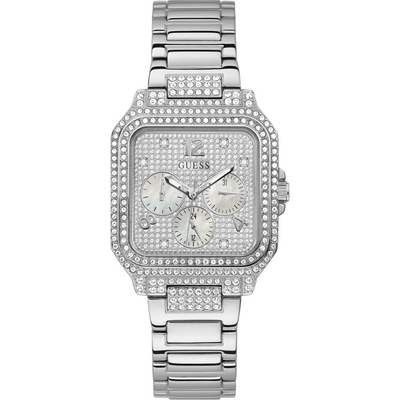 Product Γυναικείο Ρολόι Guess Gw0472L1 (35mm) Μεταλλικό Μπρασελέ Ασημί base image
