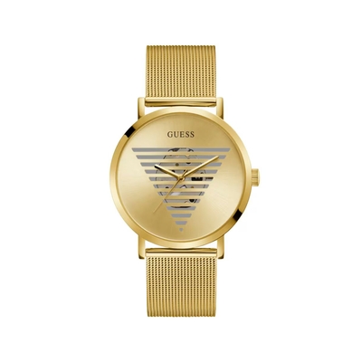 Product Ανδρικό Ρολόι Guess Gw0502G1 (44mm) Μεταλλικό Μπρασελέ Χρυσό base image