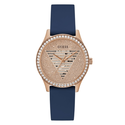 Product Γυναικείο Ρολόι Guess Gw0530L3 (38mm) Καουτσούκ Λουράκι Μπλε base image