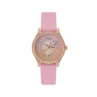 Product Γυναικείο Ρολόι Guess Gw0530L4 (38mm) Καουτσούκ Λουράκι Ροζ base image