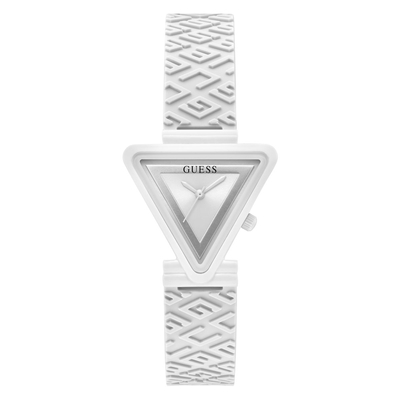Product Γυναικείο Ρολόι Guess Gw0543L1 (34mm) Καουτσούκ Λουράκι Λευκό base image