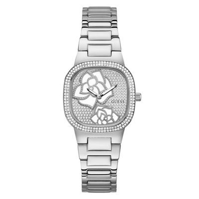 Product Γυναικείο Ρολόι Guess Gw0544L1 (32mm) Μεταλλικό Μπρασελέ Ασημί base image