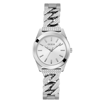 Product Γυναικείο Ρολόι Guess Gw0546L1 (32mm) Μεταλλικό Μπρασελέ Ασημί base image