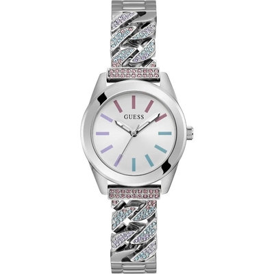 Product Γυναικείο Ρολόι Guess Gw0546L4 (32mm) Μεταλλικό Μπρασελέ Ασημί base image