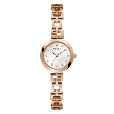 Product Γυναικείο Ρολόι Guess Gw0549L3 (26mm) Μεταλλικό Μπρασελέ Ροζ base image
