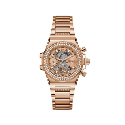 Product Γυναικείο Ρολόι Guess Gw0552L3 (36mm) Μεταλλικό Μπρασελέ Ροζ base image