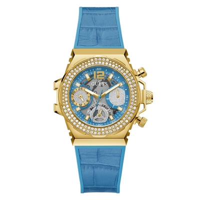 Product Γυναικείο Ρολόι Guess Gw0553L3 (36mm) Καουτσούκ Λουράκι Μπλε base image