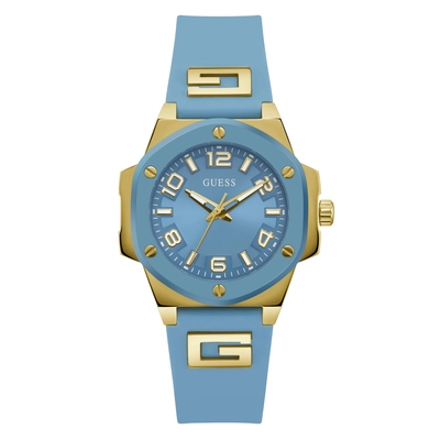 Product Γυναικείο Ρολόι Guess Gw0555L3 (38mm) Καουτσούκ Λουράκι Μπλε base image