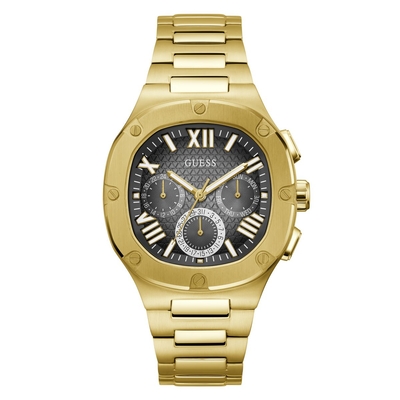 Product Ανδρικό Ρολόι Guess Gw0572G2 (42mm) Μεταλλικό Μπρασελέ Χρυσό base image