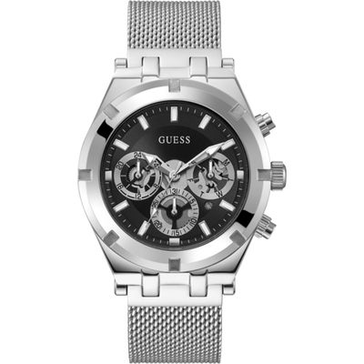 Product Ανδρικό Ρολόι Guess Gw0582G1 (44mm) Μεταλλικό Μπρασελέ Ασημί base image