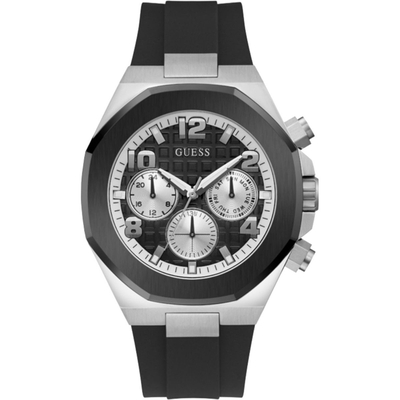 Product Ανδρικό Ρολόι Guess Gw0583G1 (46mm) Καουτσούκ Λουράκι Μαύρο base image