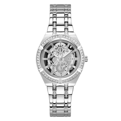Product Γυναικείο Ρολόι Guess Gw0604L1 (36mm) Μεταλλικό Μπρασελέ Ασημί base image