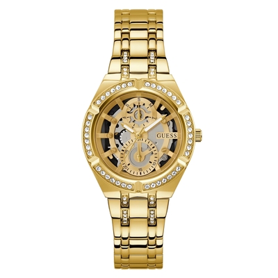 Product Γυναικείο Ρολόι Guess Gw0604L2 (36mm) Μεταλλικό Μπρασελέ Χρυσό base image