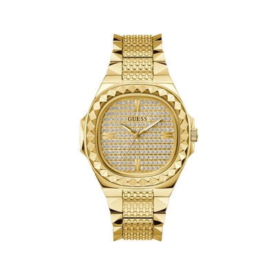 Product Γυναικείο Ρολόι Guess Gw0622G1 (42mm) Μεταλλικό Μπρασελέ Χρυσό base image
