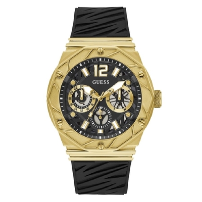 Product Ανδρικό Ρολόι Guess Gw0634G2 (47mm) Καουτσούκ Λουράκι Μαύρο base image