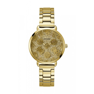 Product Γυναικείο Ρολόι Guess Gw0670L2 (38mm) Μεταλλικό Μπρασελέ Χρυσό base image