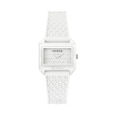 Product Γυναικείο Ρολόι Guess Gw0677L1 (33mm) Καουτσούκ Λουράκι Λευκό base image