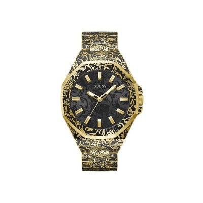 Product Ανδρικό Ρολόι Guess Gw0700G1 (46mm) Μεταλλικό Μπρασελέ Μαύρο base image