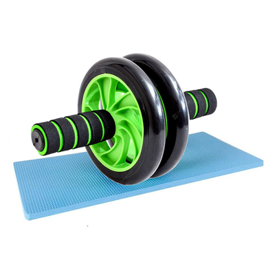 Product Ρόδα κυλιακών AB Wheel GYM-0001, μαύρο-πράσινο base image