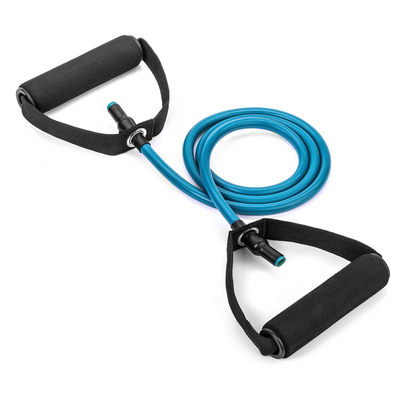 Product Λάστιχο γυμναστικής με χερούλια GYM-0005, Φ9, 1.2μ, μπλε base image