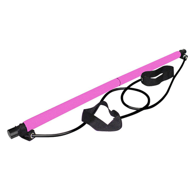 Product Φορητή μπάρα για ασκήσεις Pilates/Yoga GYM-0021, 91cm, ροζ base image