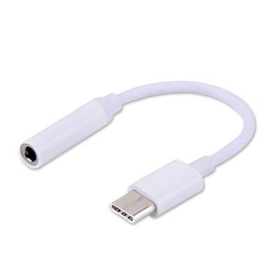 Product Καλώδιo USB Savio Type 3.1 C (M) Jack 3.5mm (F) Audio adapter White AK-35 base image