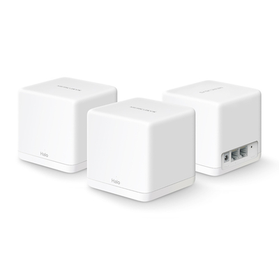 Product Access Point Mercusys Mesh Wi-Fi System Halo H30G, 1.3Gbps Dual Band, 3τμχ, Ver. 1.0 base image