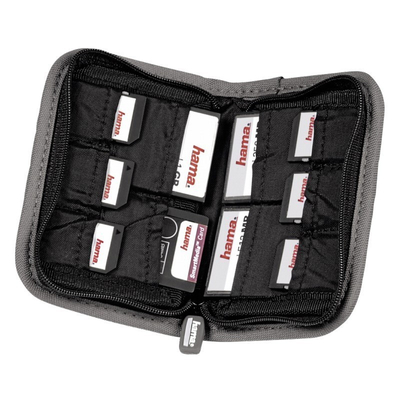 Product Θήκη Κάρτας Μνήμης Hama Multi Card Case Mini black / grey 49916 base image