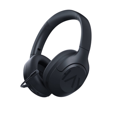 Product Headset Gaming Haylou S30 Pro Black - BT ANC Detachable Mic, Hi-Res Audio -42Db 2 mode ANC - Protein Leath base image