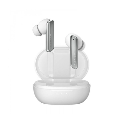 Product Bluetooth Headset Haylou W1 White - TWS In-Ear Qualcomm 3040 AAC/SBC/aptX 2mic ENC IPX4 Waterproof base image