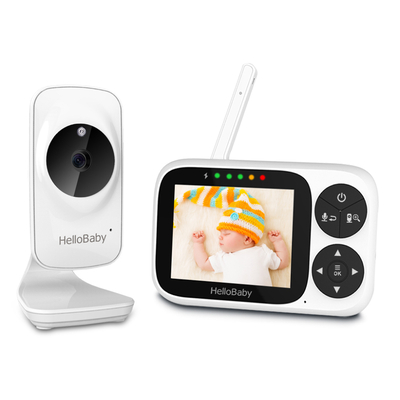 Product Ενδοεπικοινωνία Μωρού HelloBaby Hb2033 με Κάμερα & Οθόνη 3.2", 720P base image