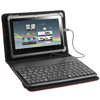 Product Θήκη Tablet TrAcer With KBRD 7'-8' SMART FIT RED base image