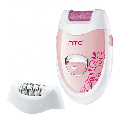 Product Αποτριχωτική Μηχανή HTC HL-022, 2 σε 1, επαναφορτιζόμενη, ροζ base image