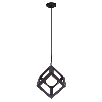 Product Φωτιστικό Οροφής Powertech HLL-0011, E27, 16x16x16cm, μεταλλικό, μαύρο base image