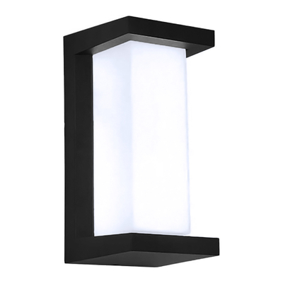 Product Φωτιστικό Τοίχου LED Powertech Hll-0166, 12W, 4000K, 960Lm, Ip65, Μεταλλικό, Μαύρο base image