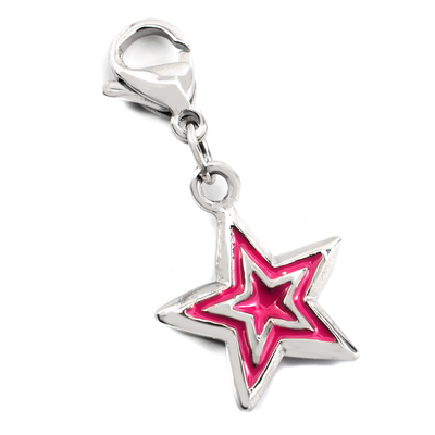 Product Γυναικείο Κολιέ Time Force Hm004C (1,3cm) από Ατσάλι Silver, Pink base image