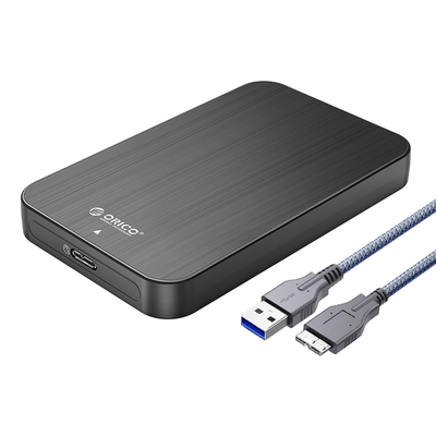 Product Θήκη για 2.5" Orico Sata Hdd/Ssd Hm25U3, 5Gbps, Μαύρη base image