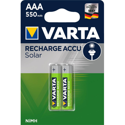 Product Επαναφορτιζόμενη Μπαταρία Varta 4008496808083 household battery Rechargeable battery AAA Nickel-Metal Hydride (NiMH) base image