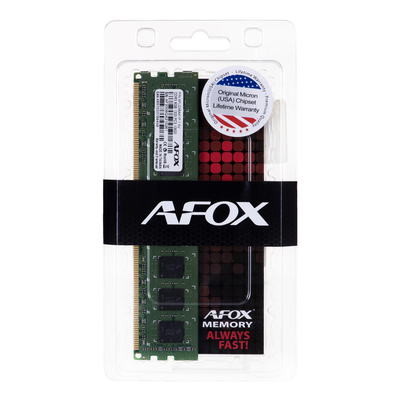 Product Μνήμη Ram Σταθερού DDR3 8GB AFOX 1333 UDIMM base image