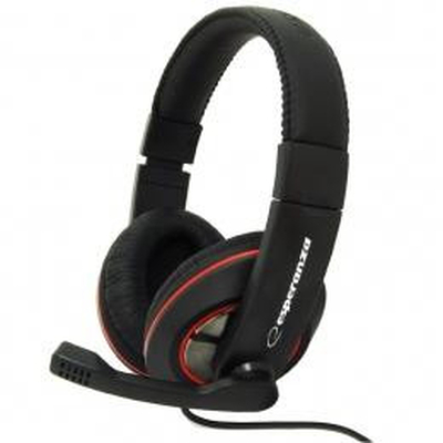 Product Headset Esperanza EH118 Black base image