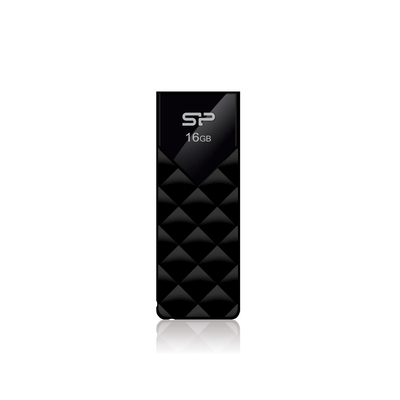 Product USB Flash Silicon Power Ultima U03 16 GB 2.0 Black base image