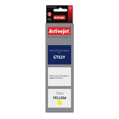 Product Μελάνι συμβατό Activejet για Hewlett Packard GT-52Y M0H56AE base image