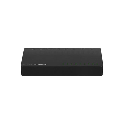 Product Network Switch LANBERG DSP2-1008-12V (8-PORT, 12V, 1GB/S) base image