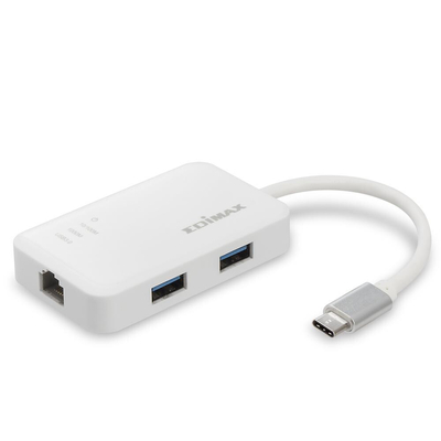 Product USB Hub Edimax EU-4308 USB 3.0 Type-C White base image